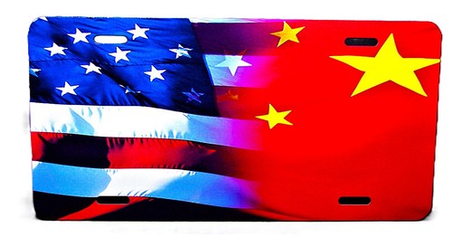 China chinese flag american - chinese,